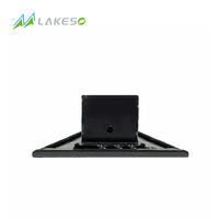 Diffuseur linéaire à fente unique Lakeso HVAC de 12 pouces, noir, pour climatiseur, caches de ventilation