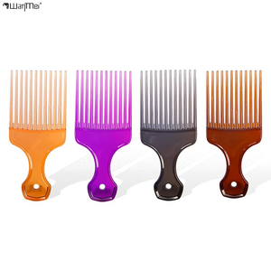 Pettine per Capelli Wanmei Trasparente Colorato, Strumento Professionale <span class=keywords><strong>da</strong></span> Salone per Acconciature, Spazzola per Capelli - Product Image 1