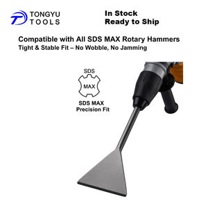 Sds Max 5.9 "x 15" gạch loại bỏ đục bit-<span class=keywords><strong>HEAVY</strong></span> <span class=keywords><strong>DUTY</strong></span> thép rộng lưỡi xẻng cạo công cụ cho thinset morar sàn bê tông - Product Image 5