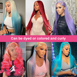 CLJhair 13X4 直发前额蕾丝假发 金发 - Product Image 5