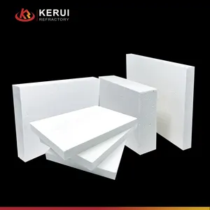 KERUI Made Of Ceramic Fiber After Processing Ceramic Fiber Insulation Cotton Board For Furnace For Heat Treatment