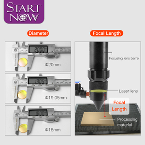 Startnow abd CVD CO2 lazer odak lensi için CO2 lazer karışık kesme makinesi 25.4 25.4 f63.5 76.2 101.6 127 lazer <span class=keywords><strong>Lens</strong></span> 2 "-5" - Product Image 5