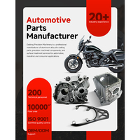 Pièces de rechange en aluminium CNC de boîtier de moteur gauche de Style CG de haute qualité pour les Services de coulée de nouvelle condition de moto