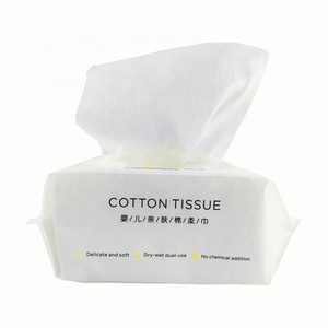 Usage quotidien Multi-usages bébé et adultes super doux et durables lavables en pur coton lingettes faciales sèches - Product Image 3