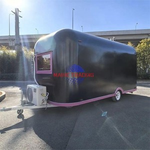 Camión de Comida, Remolque Móvil para Catering de Pizza, Totalmente Equipado, Carritos Móviles para Cerveza, Helados y Café, Remolques de Comida Totalmente Equipados - Product Image 2