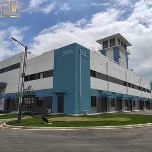 โกดังโครงสร้างเหล็กสำเร็จรูปต้นทุนต่ำการออกแบบที่ทันสมัยพร้อมชุดสร้างโรงรถด้วยต้นทุนต่ำ - Product Image 3