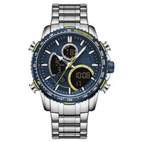 Jam Tangan Pria Merek Mewah Teratas Jam Tangan Olahraga Dial Besar Jam Tangan Kuarsa Chronograph Pria Jam Tangan Pria dengan Tanggal