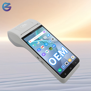 Z91 40 MM <b>Label</b> Printing MPOS Machine with 4G WiFi GPS 5.5 Inch Screen Android POS for Pharmacy - Product Image 1