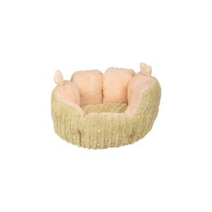 Cactus Shaped Cat <b>Bed</b> Green Purple Round Soft Warm Pet <b>Bed</b> Medium Size Washable For Cats <b>Dogs</b> - Product Image 5