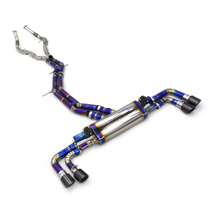 Boska Système d'échappement Catback pour <span class=keywords><strong>PORSCHE</strong></span> <span class=keywords><strong>Cayenne</strong></span> 3.0T 2019-2023 Silencieux de tuyau d'échappement en titane Contrôle de soupape d'échappement - Product Image 1