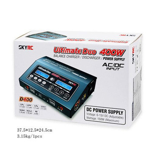 Original SKYRC D400 Ultimate Duo 400W AC/DC Balance Charger Discharger for <b>LiPo</b> Quattro <b>Battery</b> Agriculture Drone Private Mold - Product Image 4