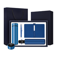 Bestseller-Produkte Thermos Cup UV-Regenschirm mit Cup USB Drive Diary Notebook und Pen Enterprise Geschenkbox-Set