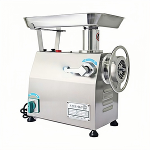 <span class=keywords><strong>Hachoir</strong></span> <span class=keywords><strong>à</strong></span> <span class=keywords><strong>viande</strong></span> commercial et industriel pour bouchers de restaurant avec accessoire de tranchage - Product Image 1