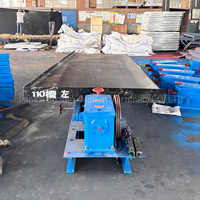 Table de secouage en fibre de verre à grand canal en acier pour le tri par gravité, pour ilmenite nigériane, prix fabricant