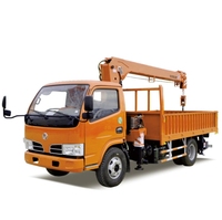 Camion Offre Spéciale 8T avec grue Grue montée sur camion Bras télescopique Grue montée sur camion à flèche hydraulique Fabricant de grues à vendre