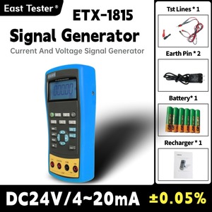เครื่องสอบเทียบกระบวนการอุตสาหกรรม TTLTES ETX-1815 แบบสองฟังก์ชัน ความแม่นยำสูงในการวัดและทดสอบสัญญาณเอาท์พุต ความแม่นยำ 0.05% แรงดันไฟฟ้า 0-30V - Product Image 2