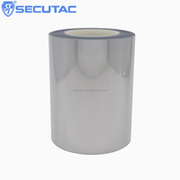 Venta de fábrica, película protectora de PET autoadhesiva transparente, dureza mate, baldosas de plástico blandas de grado alimenticio para ventanas de vidrio