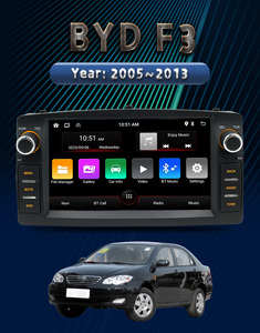 BQCC <strong>7</strong>&quot; Car <strong>GPS</strong> Navigation <strong>System</strong> for BYD F3 2005-2013 Android 13 Stereo Radio with Multimedia Video Player 1 Year Warranty - Product Image 2