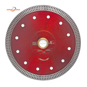 <span class=keywords><strong>Disco</strong></span> de Sierra de Diamante Rojo de 115 mm (4.5 Pulgadas) para Cortar Mármol, Cerámica y Azulejos de Porcelana, Venta al por Mayor, Calidad Premium China - Product Image 4
