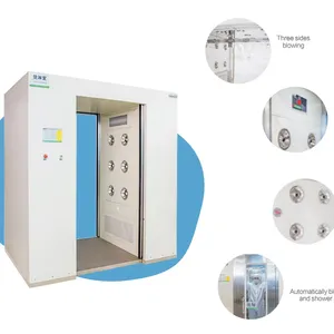 Douche à Air automatique à roulement rapide pour salle blanche/Bio-pharmacie/laboratoire/équipement électrique