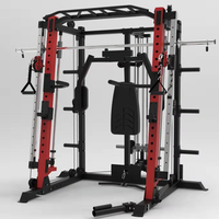 Machine smith multifonctionnelle, équipement de Sport, haltérophilie, Machine Smith, croisement de câbles, fitness, Gym à domicile