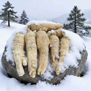 Сушеный необработанный женьшень Си Ян Шэнь, новый урожай, смешанный чай для здоровья, рассыпной, оптом - Product Image 6