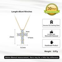Collier pendentif en moissanite classique Rinntin SMON12, design élégant à coupe baguette, argent sterling 925, bijoux fins pour femmes