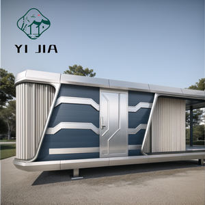 2025 kecil Mini Modern Modular tahan air Prefab ponsel rumah kantor portabel tidur Pod Hotel kabin pintar kapsul ruang angkasa - Product Image 6