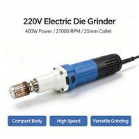 Meuleuse électrique miniature HERZO HGS28E 600W, outil de meulage manuel de qualité DIY, 220V, garantie 3 ans, 10000-31000 tr/min