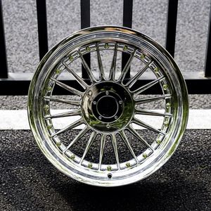 Rines Cóncavos Cromados 4X108 5X120 5X112 para Autos, Rines de 17 18 19 Pulgadas con Tecnología Flow Forming para Alpina <span class=keywords><strong>BMW</strong></span> E60 E39 E38 E34 - Product Image 5