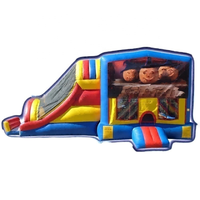 Trick or Treat Combinaison gonflable 4 en 1 Thalloween Bouncer Slide