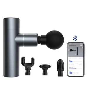 Factory Prijs Deep Tissue Percussie Gun <span class=keywords><strong>Massager</strong></span> Smart Mini Fascial Massage Gun Met App - Product Image 1