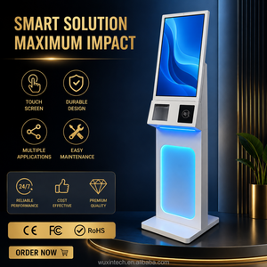 Kiosco de Autoservicio WUXIN Totem con Pantalla Táctil de 21.5 y 32 Pulgadas, Terminal POS para Restaurantes y Zonas de Comida, Máquina de Pago - Product Image 3