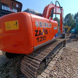 Excavatrice hydraulique sur chenilles d'occasion Hitachi ZX120 de 12 tonnes en excellent état de fonctionnement, à vendre. - Product Image 3
