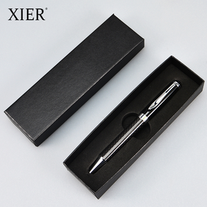 Conjunto de bolígrafos de regalo de negocios, conjunto de bolígrafos de Metal de fibra de carbono de lujo Real, con caja de papel, logotipo personalizado aceptado, venta al por mayor - Product Image 4