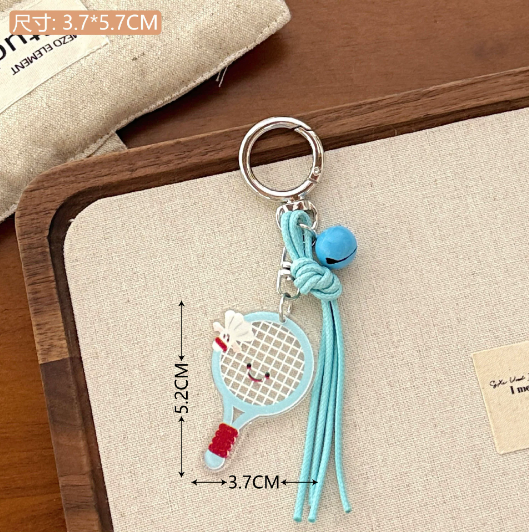 Joli pendentif boule - badminton