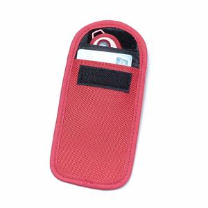 Porte-clé de <span class=keywords><strong>voiture</strong></span> <span class=keywords><strong>antivol</strong></span> bloquant le signal porte-carte de crédit en tissu Oxford blocage Rfid - Product Image 2