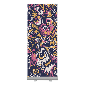 Logo personalizzato retrattile rotolo di calore leggero meccanismo di blocco rapido per eventi all'aperto nero <span class=keywords><strong>Friday</strong></span> vacanze di natale - Product Image 1