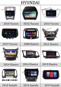 Hyundai <span class=keywords><strong>I20</strong></span> 2012 Marco de DVD para coche Panel de tablero personalizado Radio estéreo ABS Kit de montaje de ajuste Universal de plástico - Product Image 3