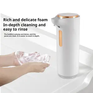 Dispensador automático de sabão líquido inteligente, máquina de lavar mãos com indução automática, sem toque, para banheiro e cozinha