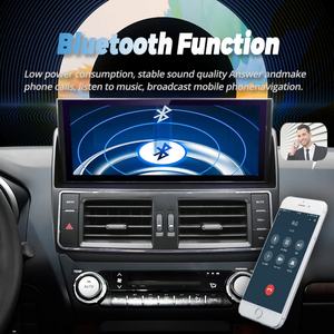 Écran 12,3 pouces, autoradio Android 11, GPS, navigation stéréo pour Toyota Prado 150 2014 - 2017 LC150, CarPlay, lecteur multimédia vidéo - Product Image 5