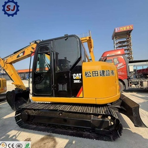 รถขุดขนาดเล็ก CAT308E2 มือสอง 8 ตัน ของแท้จากญี่ปุ่น ระบบไฮดรอลิกแบบยืดหยุ่น ชั่วโมงการทำงานต่ำ อุปกรณ์ก่อสร้าง CAT305 CAT306 CAT307 - Product Image 2