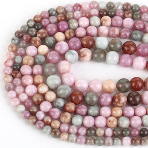 Perline di <span class=keywords><strong>Giada</strong></span> Naturale Colorata a Prezzo di Fabbrica, Rotonde e Sfuse per Creazione di Gioielli Fai-da-Te, Bracciali e Collane Artigianali - Product Image 6