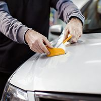 Prix de gros Spatule de remplissage automobile en PVC durable et réutilisable pour rembourrages, mastics, glaçures, calfeutres, peintures, ciments de carrosserie Grocery Aoma