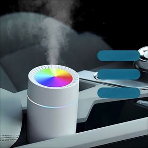 Humidificateur portable mini avec recharge USB, mode de réglage à deux niveaux sept couleurs, arrêt automatique et protection anti-brûlure à sec - Product Image 2