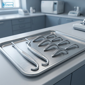 Ensemble de Spéculums Scherback 6flowers F13-126 en Acier Inoxydable, Instrument Chirurgical à Utilisation Manuelle, Classe I, Certifié CE ISO 2015 - Product Image 2