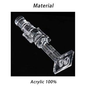 중국 제조 업체 크리스마스 크리스탈 호두 까기 인형 매달려 장식 크리스마스 트리 아크릴 호두 까기 인형 휴일 파티 장식 - Product Image 2