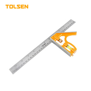 TOLSEN 35037 10in Stainless Steel Blade Small <strong>Combination</strong> <strong>Square</strong> - Product Image 1