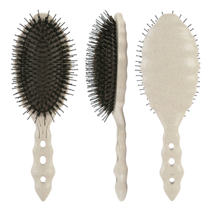 <span class=keywords><strong>Cepillo</strong></span> para el Cabello con Cojín de Aire de Paja de Trigo Ecológico, Antiestático, Desenredante, para Masaje del Cuero Cabelludo, de Fibra <span class=keywords><strong>Natural</strong></span> Biodegradable - Product Image 6