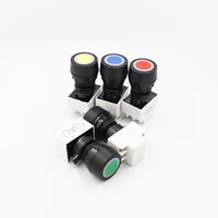 Interrupteur à bouton-poussoir lumineux antidéflagrant Atex de 30 mm, anti-corrosion